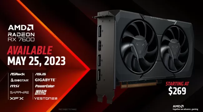 AMD Unveils AMD Radeon RX 7600 XT Graphics Card – Incredible