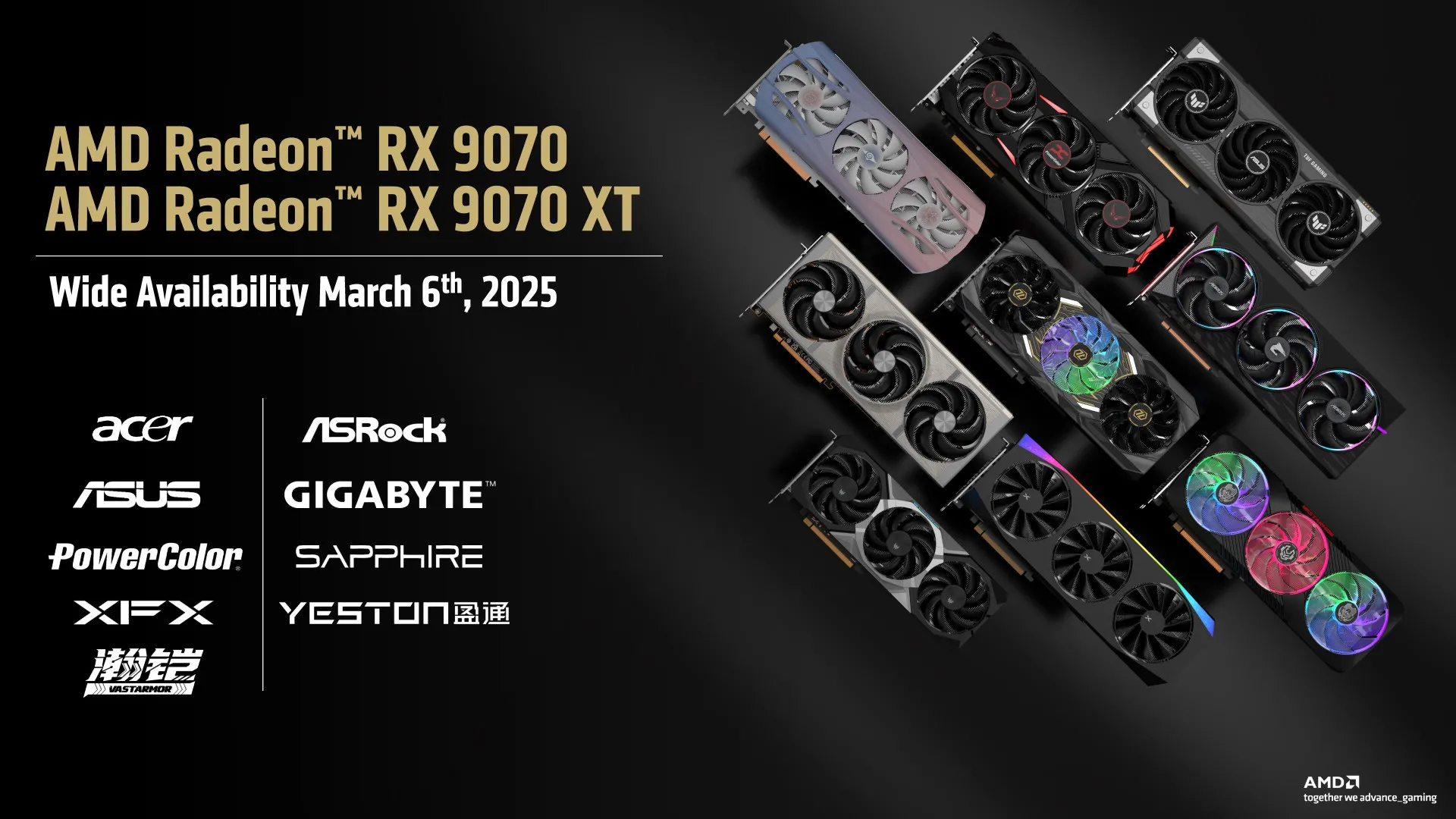 AMD Radeon RX 9070 series next week