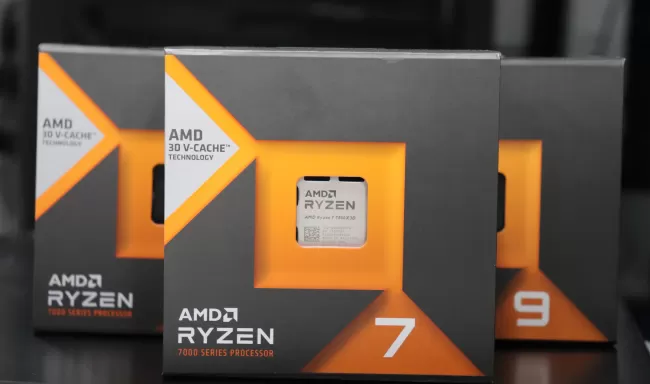 Ryzen 7 7800X3D package