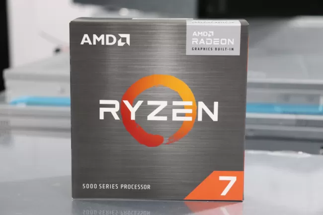 AMD Ryzen 7 5700G APU Pictured, Powered On and Tested