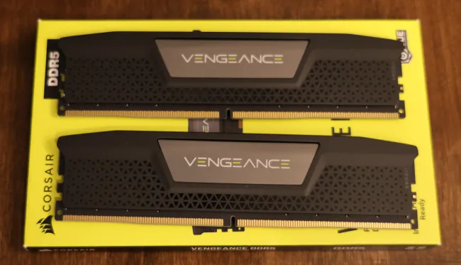 Corsair DDR5-6400 Vengeance memory kits