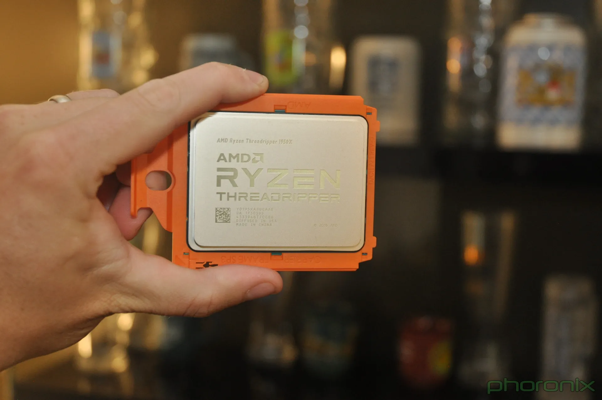 Phoronix AMD Threadripper 1950X Linux Benchmarks Image Amd