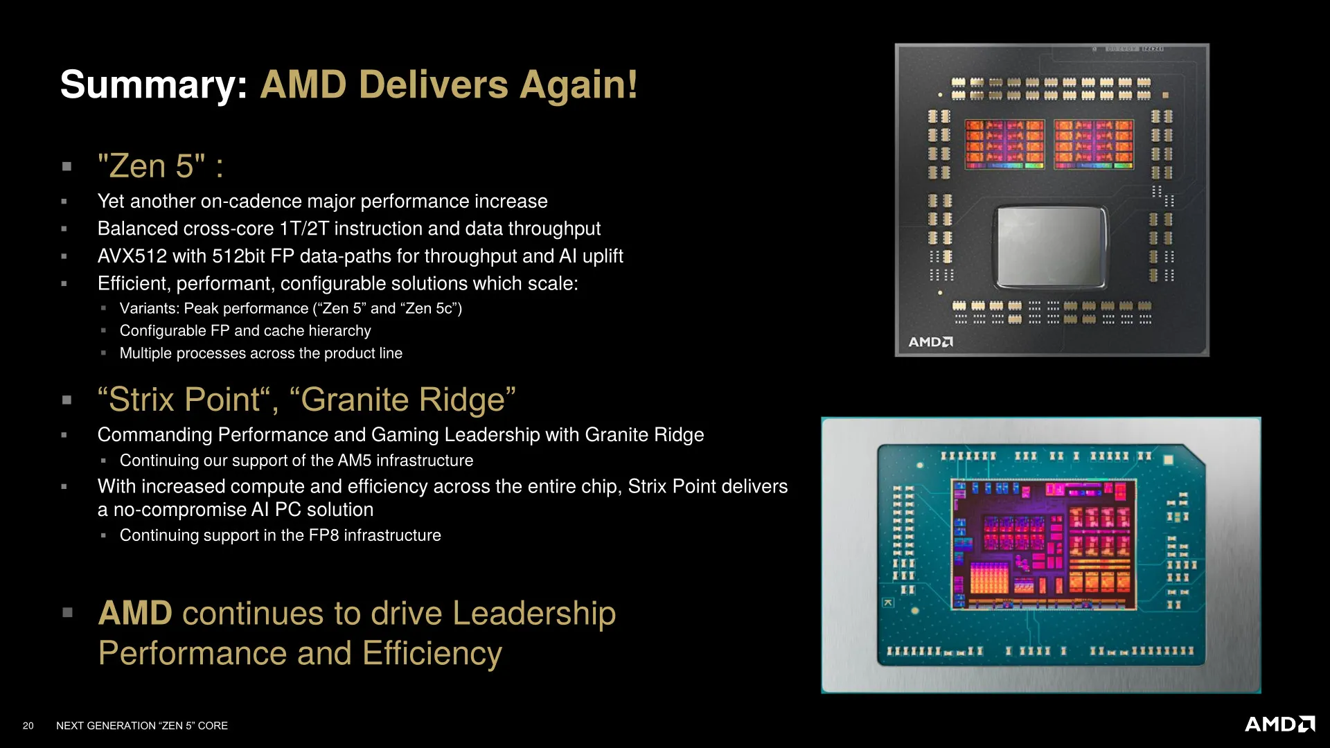 AMD Reveals More Zen 5 CPU Core Details
