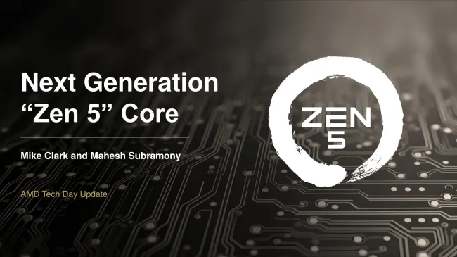 AMD Zen 5 details