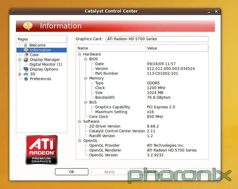 Ati radeon discount hd 5700 driver