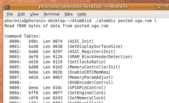 AMD Video BIOS Disassembler Released Phoronix