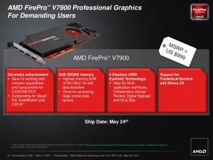 AMD FirePro V7900 Review Phoronix