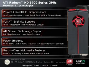 Ati radeon hd 5700 on sale series