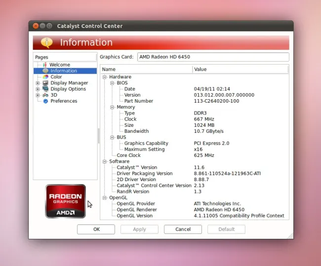 Driver amd online 6450