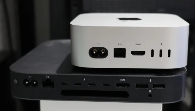 Taille Apple M4 Mac Mini