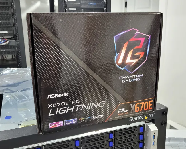 ASRock X670E PG Lightning - Nice AMD Zen 4 Motherboard For $250