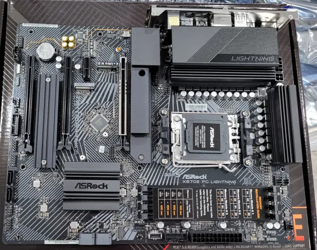 ASRock X670E PG Lightning - Nice AMD Zen 4 Motherboard For $250