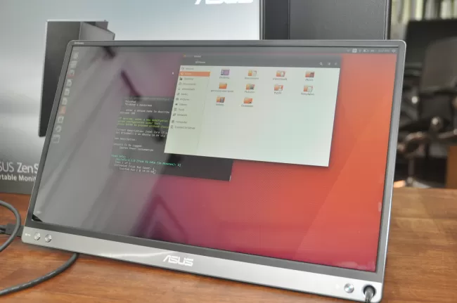 ASUS ZenScreen MB16AC USB-C Portable Monitor Review - Phoronix