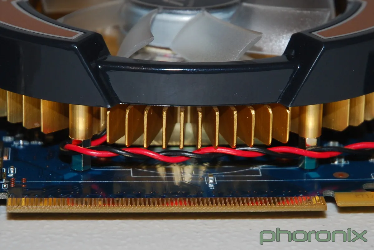 Phoronix ASUS GeForce 9600GT 512MB Image Asus 9600gt Side