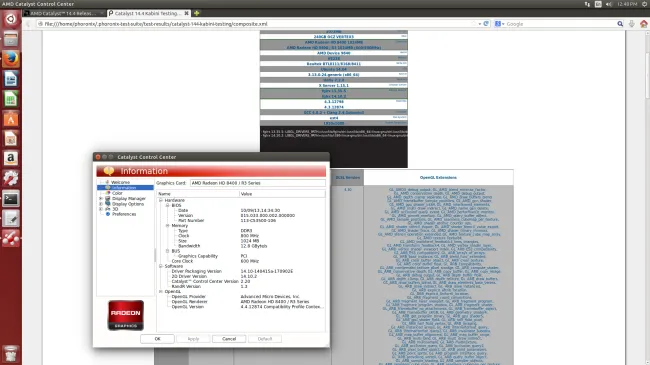 AMD Catalyst 14.4 On Linux With Radeon R3 APU Graphics Phoronix