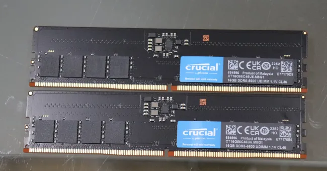 Mémoire RAM - CRUCIAL - PRO DDR5 - 16Go - DDR5-5600 - UDIMM CL46