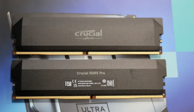 Crucial Pro DDR5-6400 testing