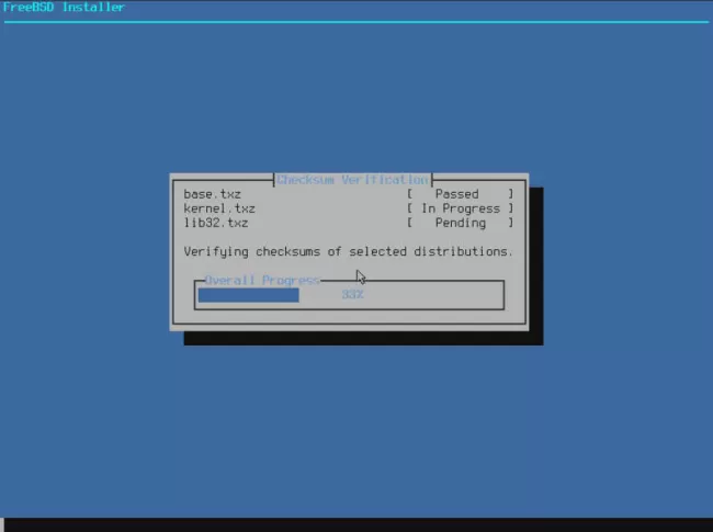 FreeBSD installer