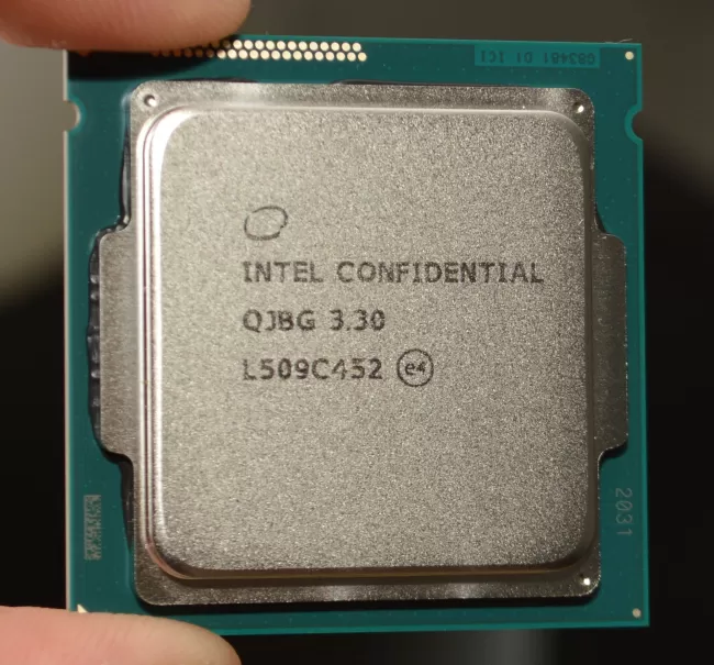 Intel Core i3-14100 pre-release desktop CPU sample is already on