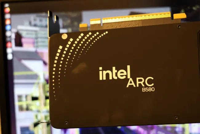 Intel Arc B580 Battlemage Linux Workstation Graphics Efficiency Evaluation