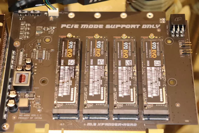 NVMe SSD drives