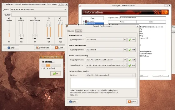 Настройка hdmi в linux mint