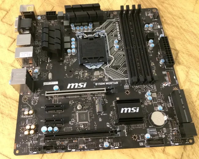 Msi B150m Mortar A Budget Skylake Motherboard For Linux Users Phoronix