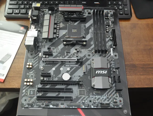 Board Features And Visual Inspection - The MSI B350 Tomahawk Motherboard  Review: Gaming On a Budget