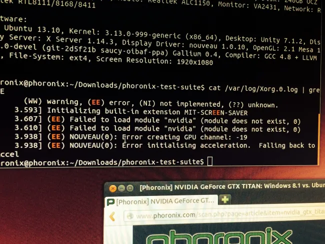 Open Source NVIDIA Driver Works On Some GeForce 700 GPUs Fails On