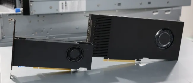 NVIDIA RTX A2000 and A4000 cards