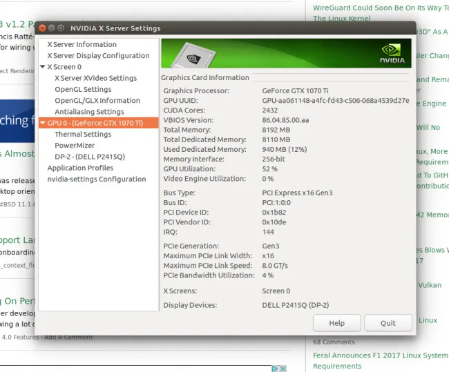 Driver nvidia geforce gtx 1070 online ti