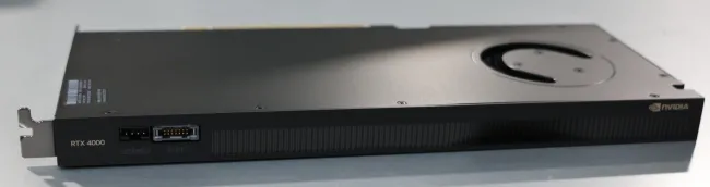 NVIDIA RTX 4000 Ada Generation side view