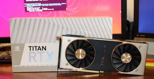 Titan hot sale rtx vs