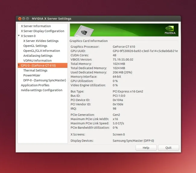 Nvidia 610 online drivers