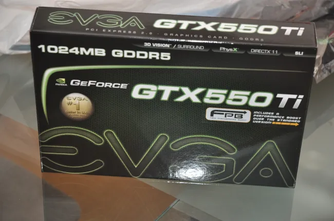 I changed my Graphic card from Gt610 to GTX 550 TI But i hav