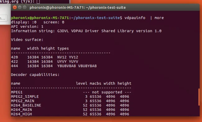 NVIDIA vs. Radeon VDPAU Mesa 17.2 Video Decode Performance Phoronix