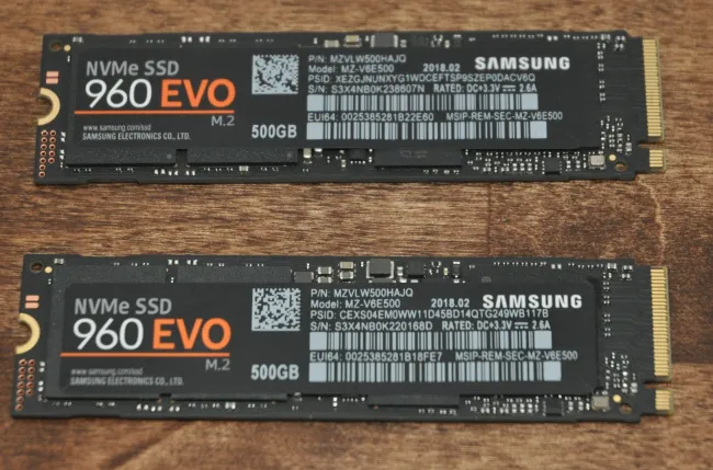 NVMe SSDs