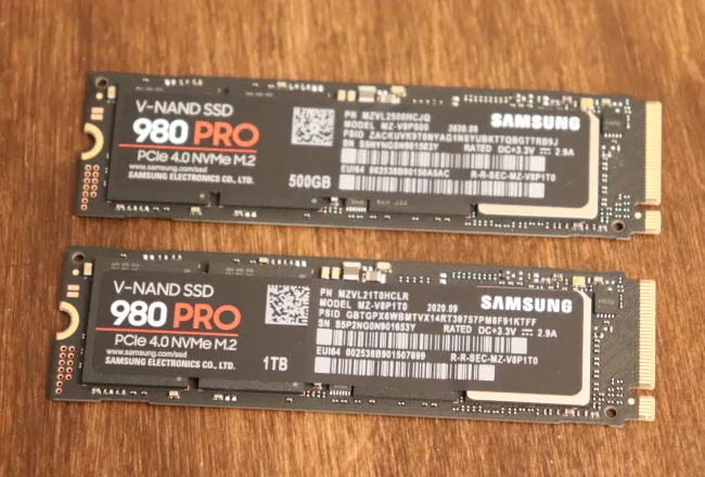 SSD M2 nvme 500go Samsung