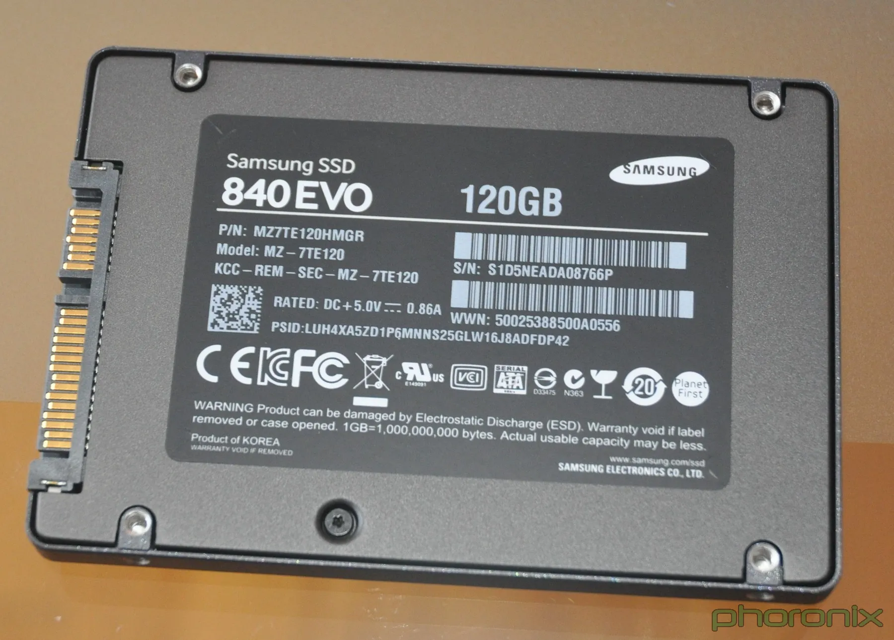 Не определяется ssd samsung 840 evo