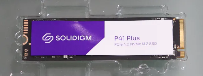 Solidigm 2TB P41 Plus Series M.2 PCIe 4.0 x4 NVMe