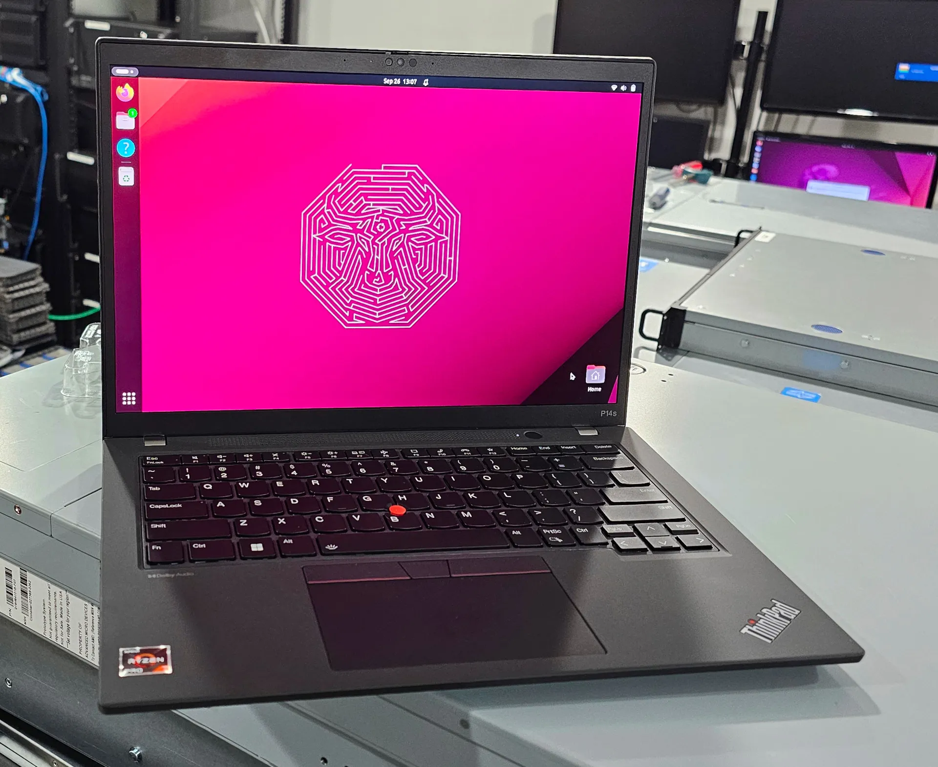 Lenovo ThinkPad P14s Gen 4 w/ AMD Ryzen 7 PRO 7840U Running Nicely