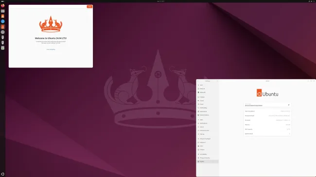 Ubuntu 24.04 with GNOME